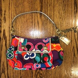 Colorful coach bag